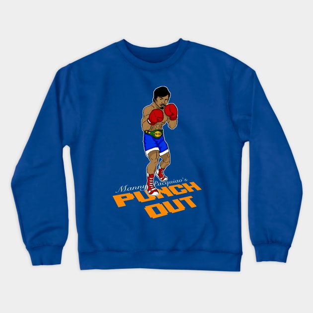 Punch Out "MP" Crewneck Sweatshirt by maersky